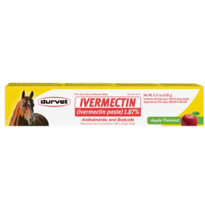 Ivermectin Paste Dewormer - 6.08g dose @ 1.87% Apple Flavor